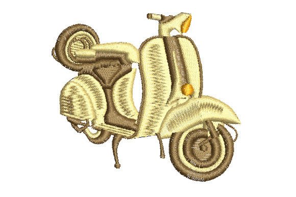 Classic Old Vespa