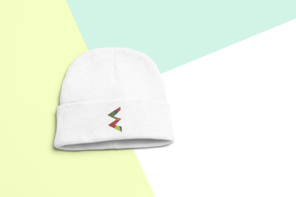 Diagonous E: A Bold Embroidery Design