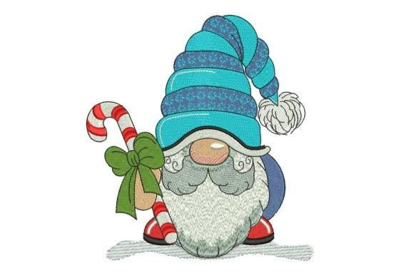 Gnome with Candy Cane