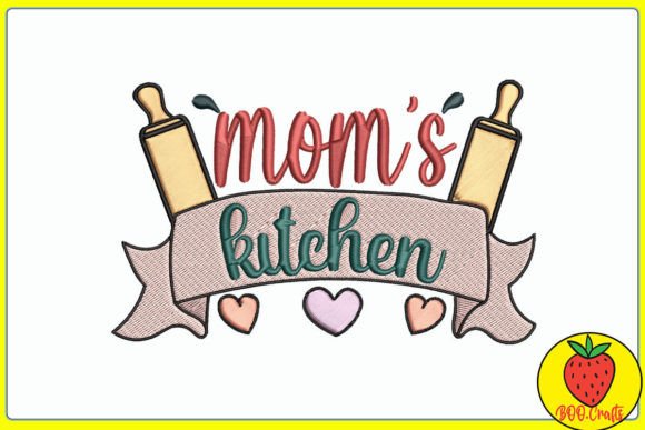 Mom's Kitchen Embroidery