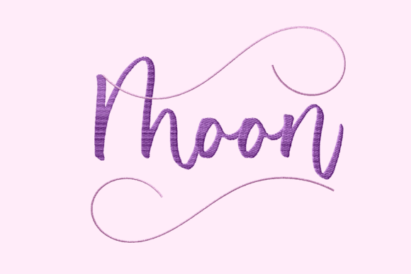 Moon Lettering Script Review