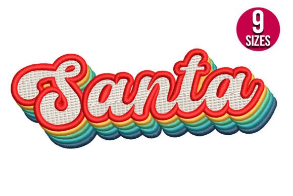Santa Retro Embroidery Design Review