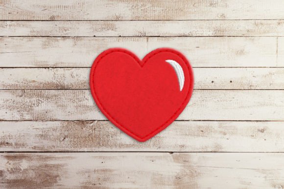 Shiny Heart ITH Feltie