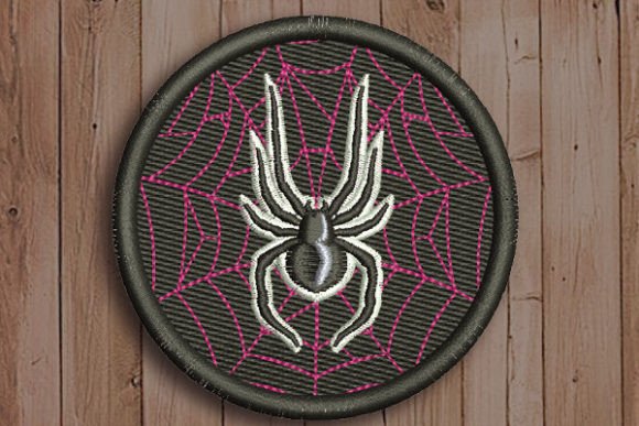 Spider in Circle Embroidery Design Review
