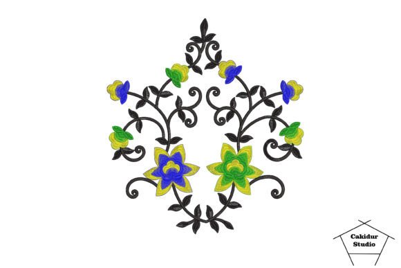 Trio Color Flowers: Seasonal Embroidery Review